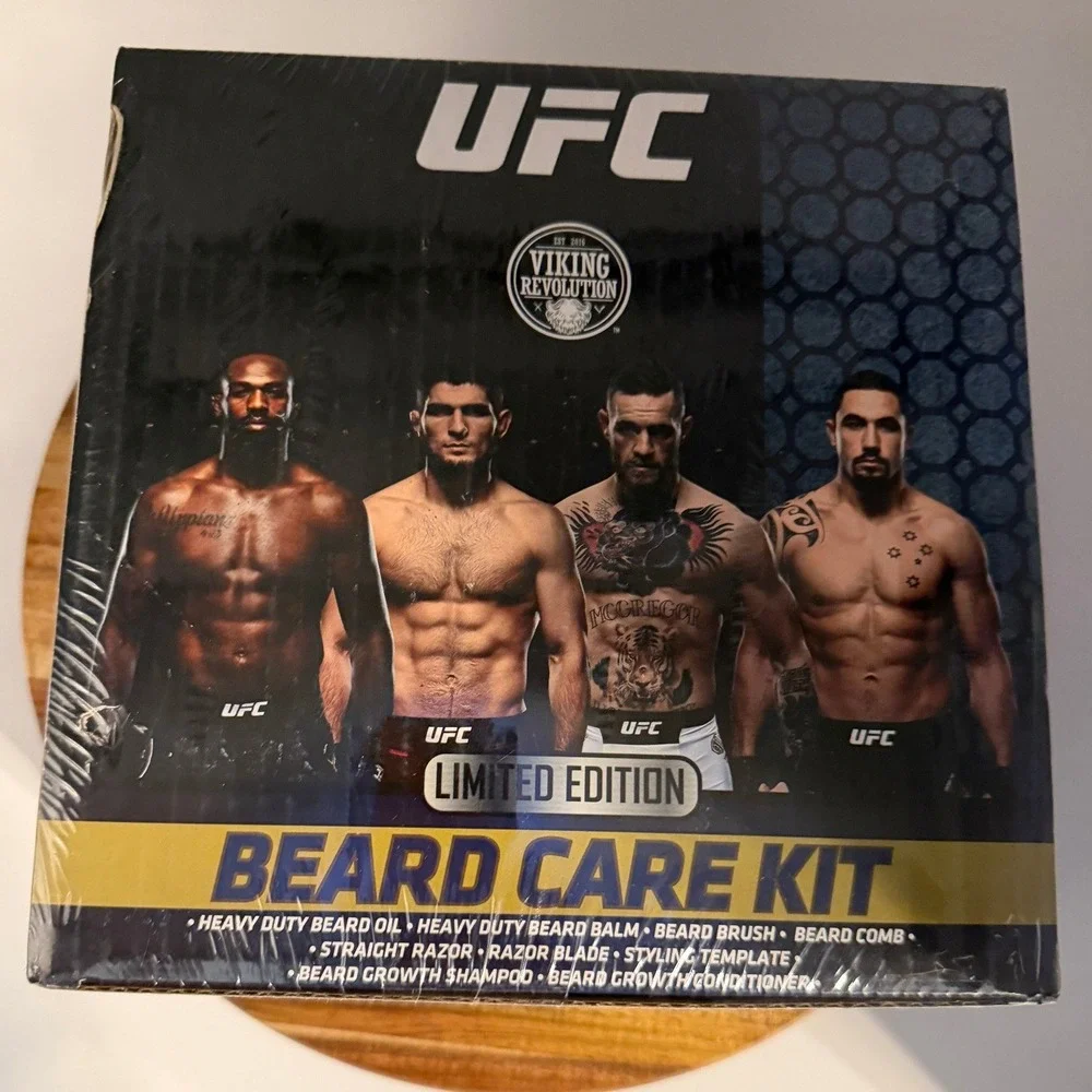 UFC Viking Revolution Limited Edition Beard Care Kit Grooming New Sealed 2035